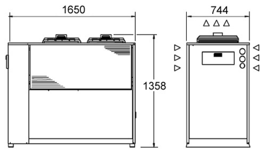 ICE 029 A, chladiaci výkon 28,1 kW